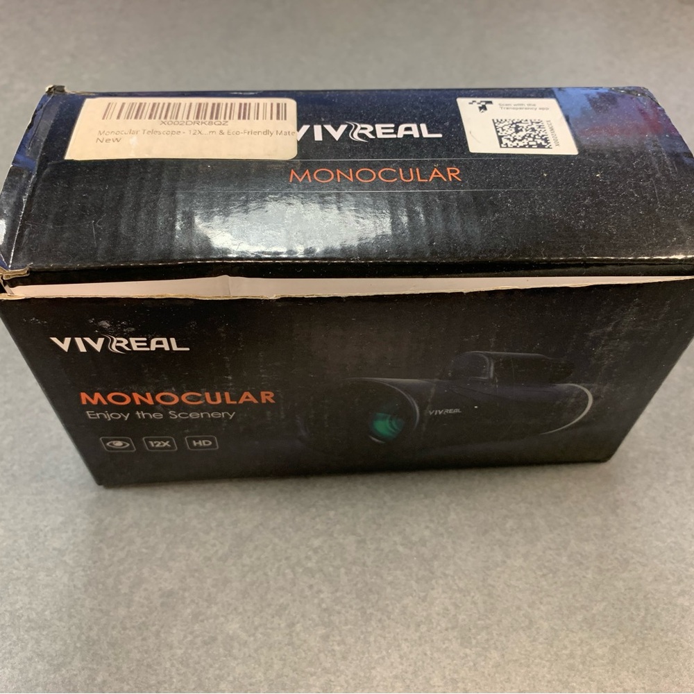 Black Monocular Telescope